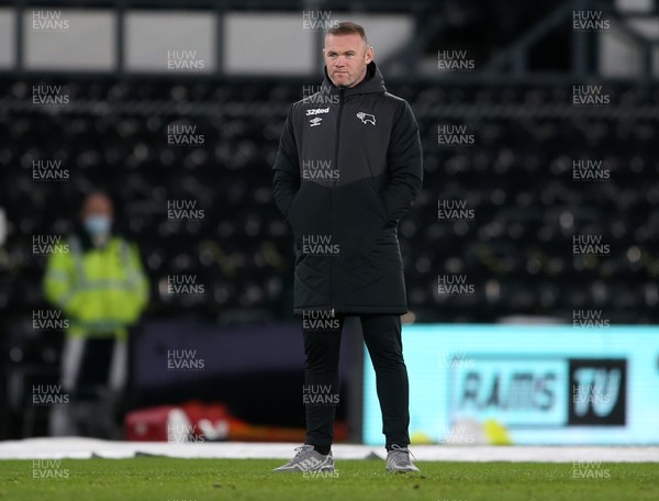161220 - Derby County v Swansea City - SkyBet Championship - Derby County Manager Wayne Rooney