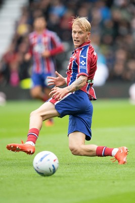290826 - Derby County v Swansea City - Sky Bet Championship - Melker Widell of Swansea City