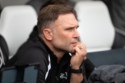 290826 - Derby County v Swansea City - Sky Bet Championship - John Eustace, Derby Manager
