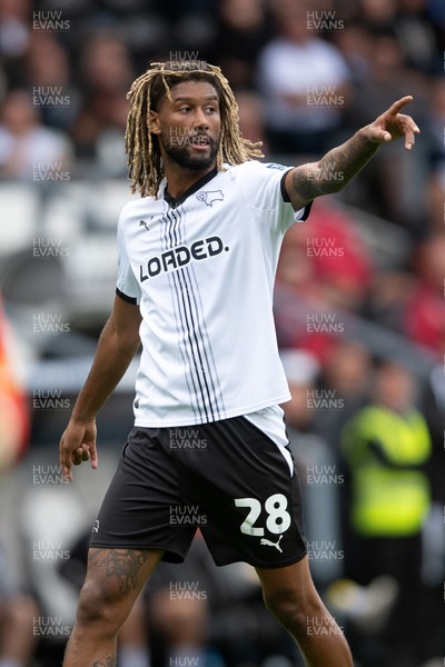 290826 - Derby County v Swansea City - Sky Bet Championship - Dion Sanderson of Derby