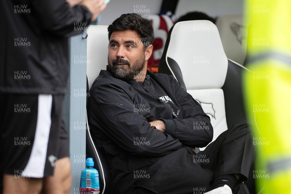 290826 - Derby County v Swansea City - Sky Bet Championship - Vitor Matos, Swansea Head Coach