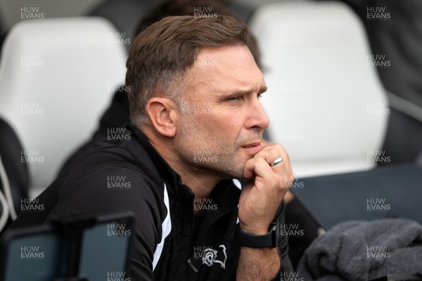 290826 - Derby County v Swansea City - Sky Bet Championship - John Eustace, Derby Manager
