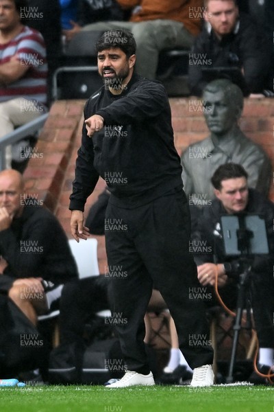 290826 - Derby County v Swansea City - Sky Bet Championship - Vitor Matos, Swansea Head Coach