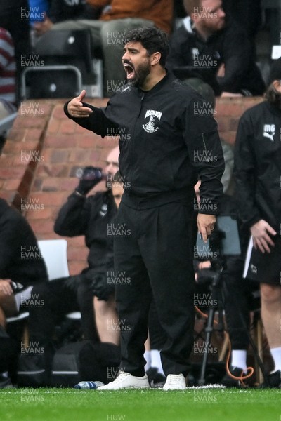 290826 - Derby County v Swansea City - Sky Bet Championship - Vitor Matos, Swansea Head Coach