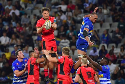 160525 - DHL Stormers v Cardiff Rugby - United Rugby Championship - Teddy Williams of Cardiff 