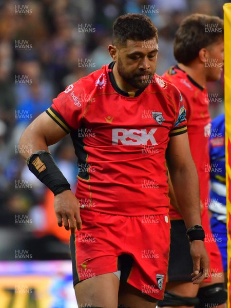 160525 - DHL Stormers v Cardiff Rugby - United Rugby Championship - Taulupe Faletau of Cardiff