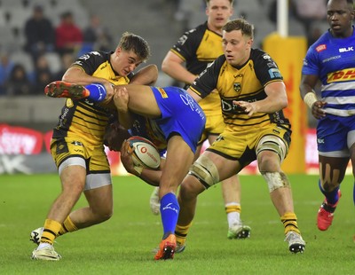 100525 - DHL Stormers v Dragons RFC - United Rugby Championship - Huw Anderson of the Dragons RFC