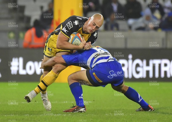 100525 - DHL Stormers v Dragons RFC - United Rugby Championship - Jared Rosser of the Dragons RFC