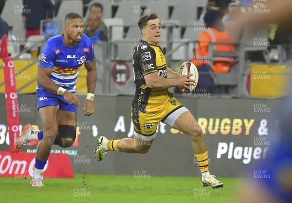 100525 - DHL Stormers v Dragons RFC - United Rugby Championship - Huw Anderson of the Dragons RFC