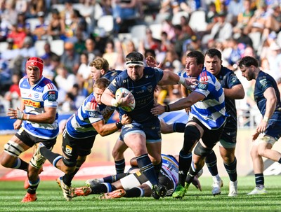 220326 - DHL Stormers v Dragons RFC - United Rugby Championship - Wyn Jones of the Dragons