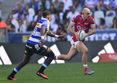241026 - DHL Stormers v Scarlets - United Rugby Championship Quarter Final - Ioan Nicholas of the Scarlets