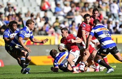 241026 - DHL Stormers v Scarlets - United Rugby Championship Quarter Final - Dane Blacker of the Scarlets