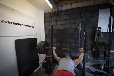 Dillon Lewis Training during Lockdown 280420