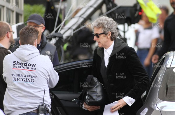 240616 - Doctor Who Filming -Peter Capaldi arrives to begin filming for series 10 of Doctor Who 