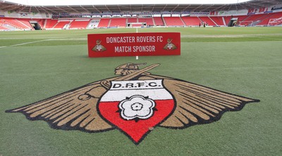 010325 - Doncaster Rovers v Newport County - Sky Bet League 2 - A general view of Eco-Power Stadium