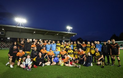 130526 - Dragons Allstars v Torfaen Tigers, Mixed Ability Rugby - Dragons Allstars and Torfaen Tigers take part in the first of a new mixed ability hybrid match consisting of a half of mixed ability rugby union and a second half of rugby league