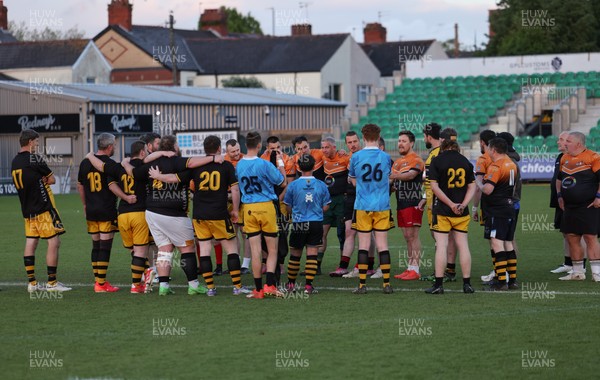 130526 - Dragons Allstars v Torfaen Tigers, Mixed Ability Rugby - Dragons Allstars and Torfaen Tigers take part in the first of a new mixed ability hybrid match consisting of a half of mixed ability rugby union and a second half of rugby league