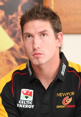 17.07.07.. Newport Gwent Dragons, new signings Dragons new signing Adam Jones 