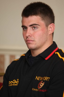 17.07.07.. Newport Gwent Dragons, new signings Dragons new signing Gareth McCarthy 
