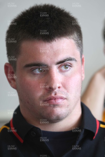 17.07.07.. Newport Gwent Dragons, new signings Dragons new signing Gareth McCarthy 