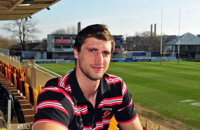 290212- Dragons v Munster, Press ConferenceLuke Charteris fit and named in the Newport Gwent Dragons squad to face Munster at Rodney Parade, Newport