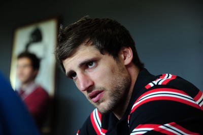 290212- Dragons v Munster, Press ConferenceLuke Charteris fit and named in the Newport Gwent Dragons squad to face Munster at Rodney Parade, Newport