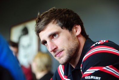 290212- Dragons v Munster, Press ConferenceLuke Charteris fit and named in the Newport Gwent Dragons squad to face Munster at Rodney Parade, Newport