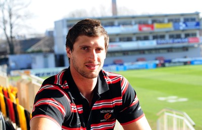 290212- Dragons v Munster, Press ConferenceLuke Charteris fit and named in the Newport Gwent Dragons squad to face Munster at Rodney Parade, Newport