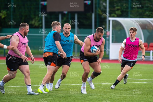 110823 - Dragons RFC Open Training at CCB Centre for Sporting Excellence, Ystrad Mynach - 