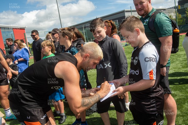 110823 - Dragons RFC Open Training at CCB Centre for Sporting Excellence, Ystrad Mynach - 