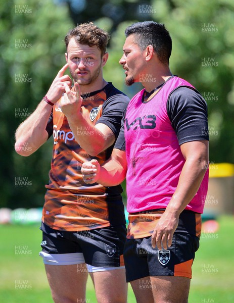 301123 - Dragons RFC Training at University of Cape Town - Steff Hughes and Sio Tomkinson