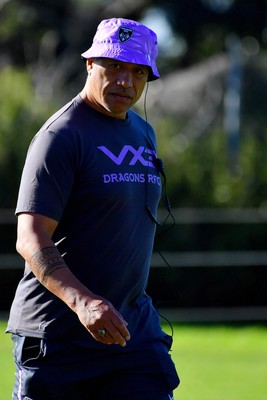 130525 - Dragons RFC Training - Filo Tiatia, Dragons Head Coach