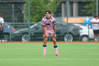 160826 - Dragons RFC U18 v Cardiff Rugby U18 - WRU Regional Age Grade Championship - Devon Morris of Cardiff