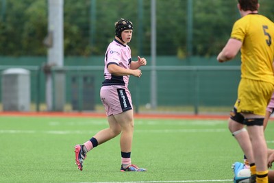160826 - Dragons RFC U18 v Cardiff Rugby U18 - WRU Regional Age Grade Championship - Cieron Savage of Cardiff