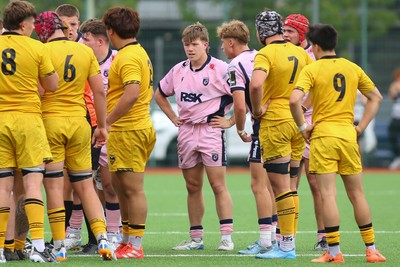 160826 - Dragons RFC U18 v Cardiff Rugby U18 - WRU Regional Age Grade Championship - Mack Chalmers of Cardiff