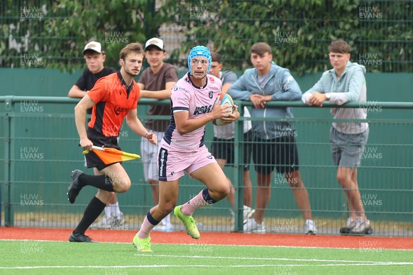 160826 - Dragons RFC U18 v Cardiff Rugby U18 - WRU Regional Age Grade Championship - Trystan Coates of Cardiff