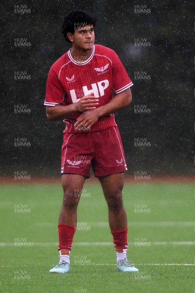 140925 - Dragons RFC U18 v Scarlets U18 - Jayden Brown of Scalets