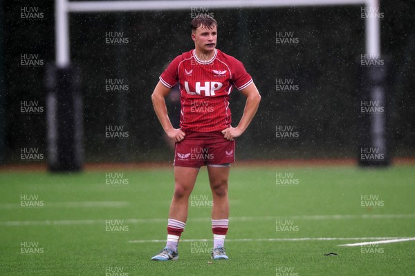 140925 - Dragons RFC U18 v Scarlets U18 - Owain Llyr Hywel of Scalets