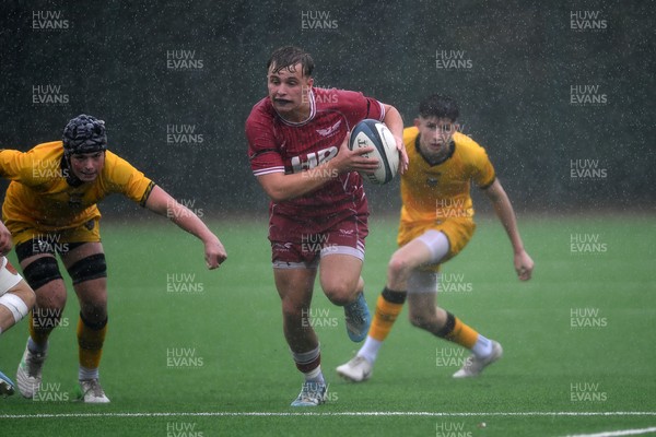 140925 - Dragons RFC U18 v Scarlets U18 - Owain Llyr Hywel of Scalets