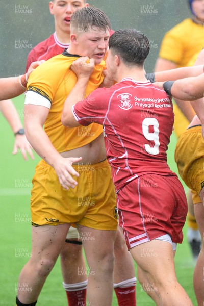 140925 - Dragons RFC U18 v Scarlets U18 - Things heat up between the two sides