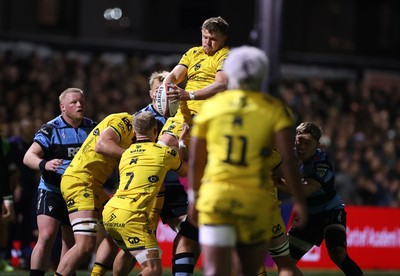 171025 - Dragons RFC v Cardiff Rugby - United Rugby Championship - Shane Lewis-Hughes of Dragons 