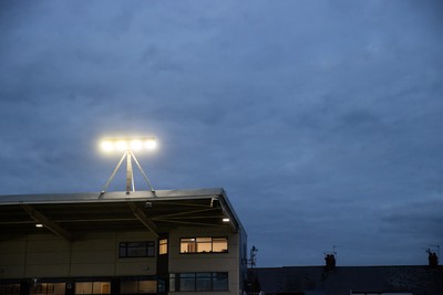171025 - Dragons RFC v Cardiff Rugby - United Rugby Championship - General View of Rodney Parade