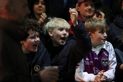 171025 - Dragons RFC v Cardiff Rugby - United Rugby Championship - Fans
