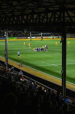 171025 - Dragons RFC v Cardiff Rugby - United Rugby Championship - General View of Rodney Parade