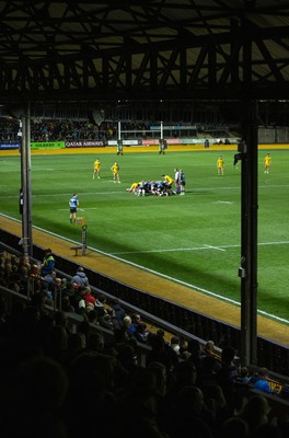 171025 - Dragons RFC v Cardiff Rugby - United Rugby Championship - General View of Rodney Parade