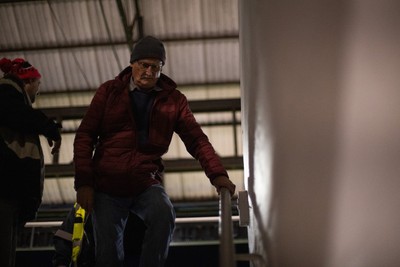 171025 - Dragons RFC v Cardiff Rugby - United Rugby Championship - Fans on the terrace