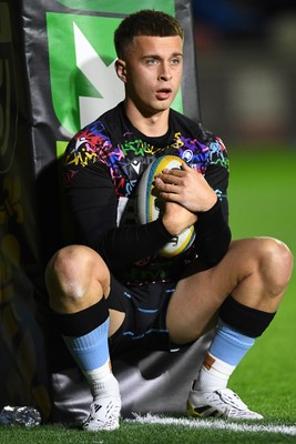 171025 - Dragons RFC v Cardiff Rugby - United Rugby Championship - Cam Winnett of Cardiff Rugby