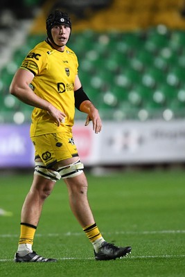 171025 - Dragons RFC v Cardiff Rugby - United Rugby Championship - Seb Davies of Dragons