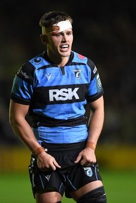 171025 - Dragons RFC v Cardiff Rugby - United Rugby Championship - Alex Mann of Cardiff Rugby