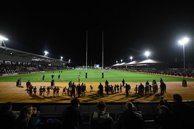 171025 - Dragons RFC v Cardiff Rugby - United Rugby Championship - General view of Rodney Parade